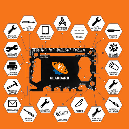 GearCard La Multiherramienta Ideal